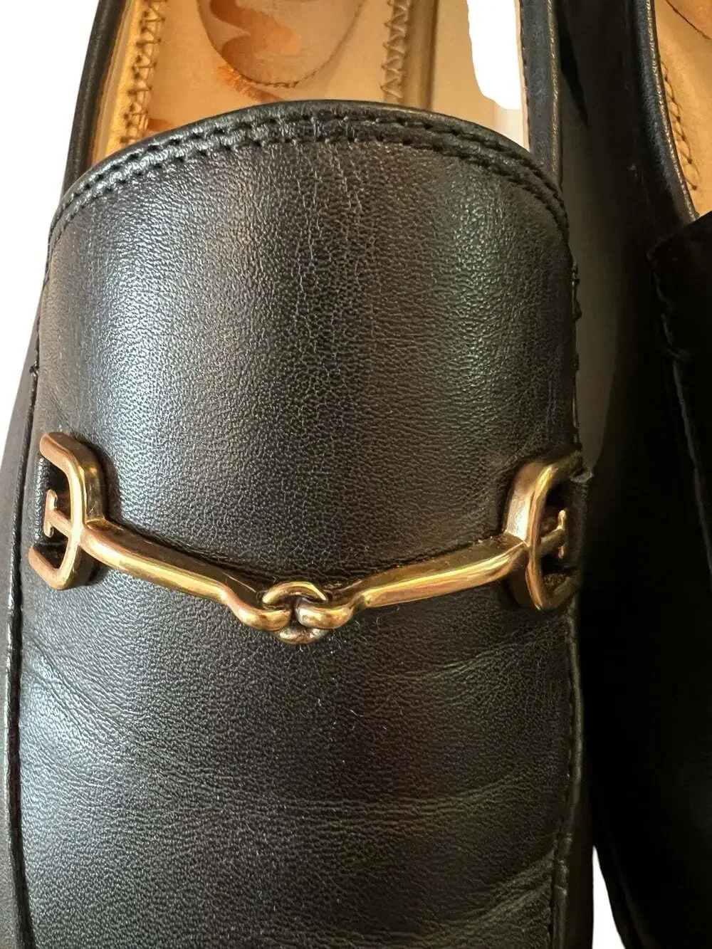 Sam Edelman Black Loraine Horse Bit Preppy Business Office Minimalist Loafers-8 - Picture 7 of 10